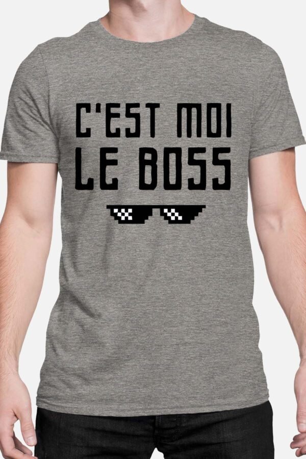 Boss lunette Thug   - Tshirt Homme
