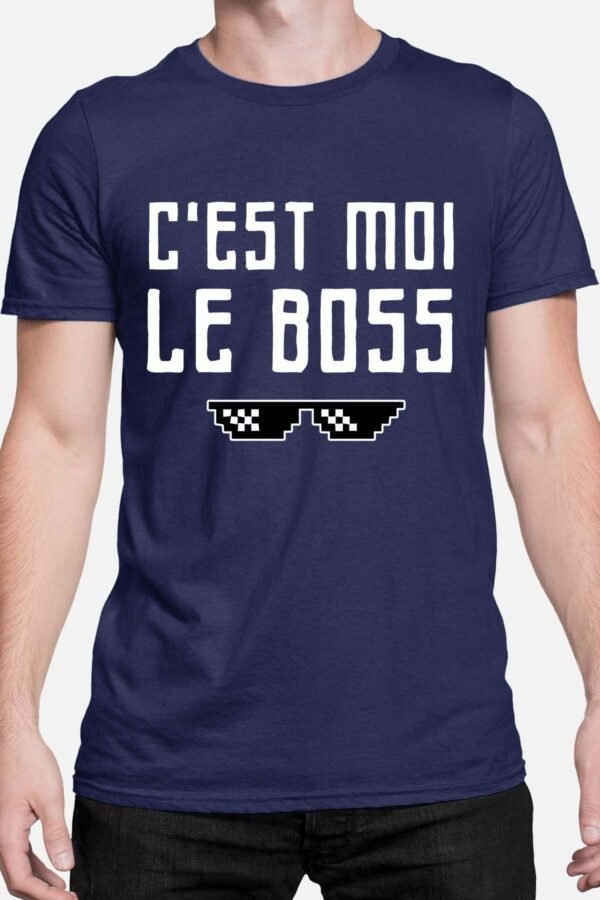 Boss lunette Thug   - Tshirt Homme