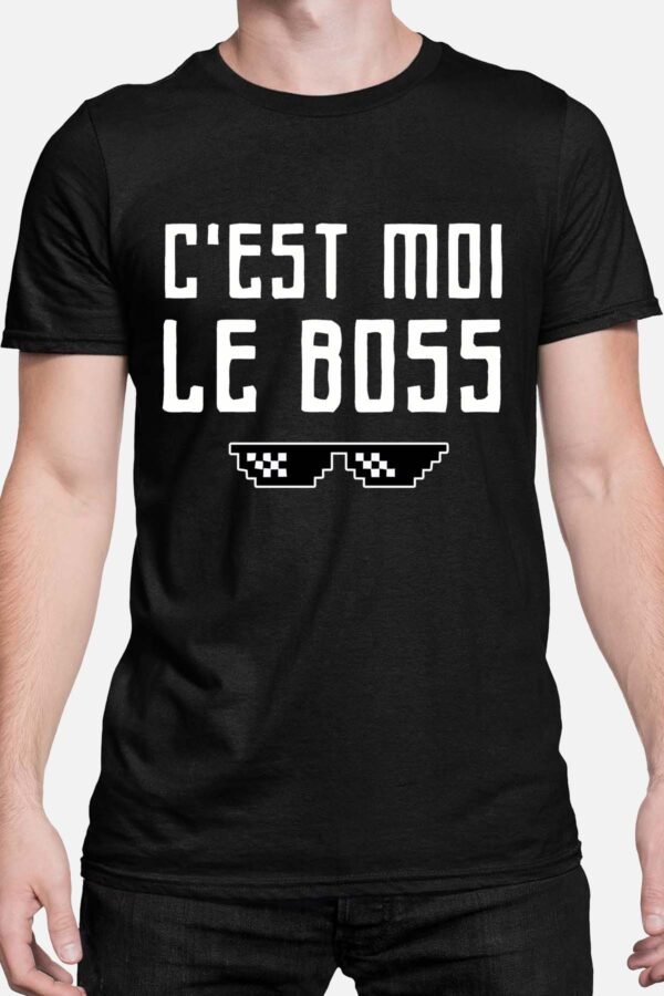 Boss lunette Thug   - Tshirt Homme