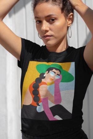 Chapeau Vert - Tshirt Femme