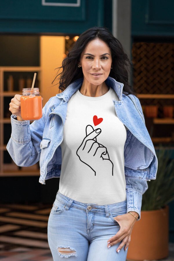 Claquement cœur - Tshirt Femme