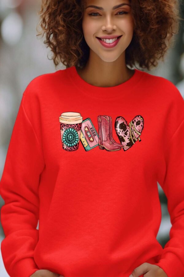 Sweat Col Rond Femme en Gros | Coffee western