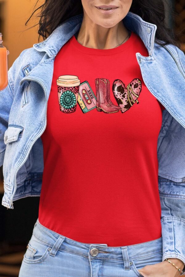 Coffee western - Tshirt Femme