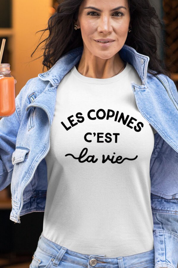 Copine la vie - Tshirt Femme