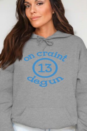 Craint degun – Sweat Capuche Femme – Gris