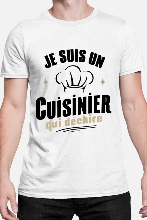 Cuisinier déchire  - Tshirt Homme