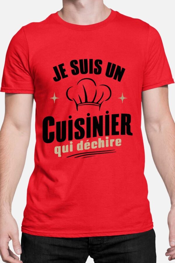 Cuisinier déchire  - Tshirt Homme