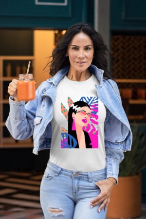 Femme tropical fleur - Tshirt Femme