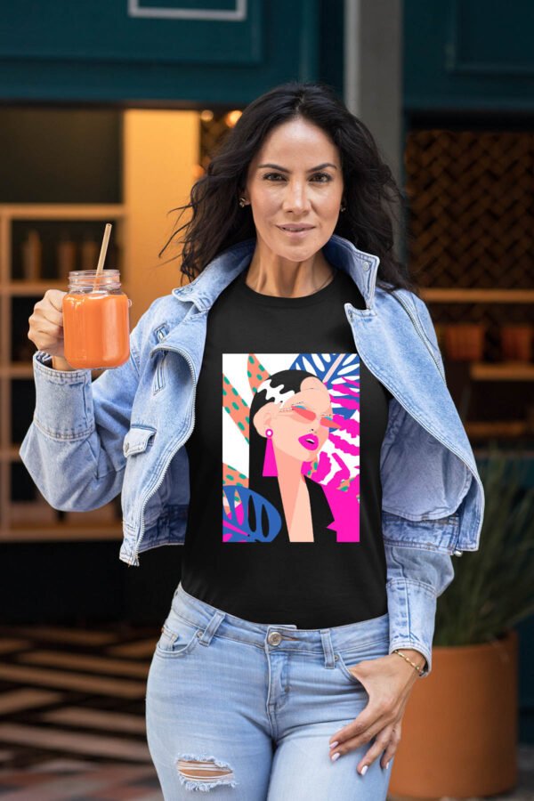 Femme tropical fleur - Tshirt Femme