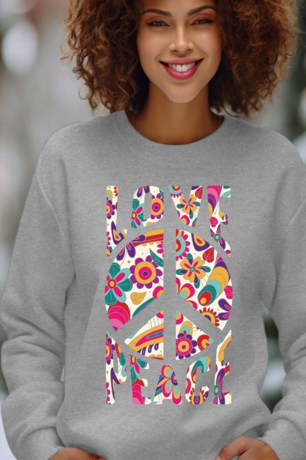 Sweat Col Rond Femme en Gros | Flower Power