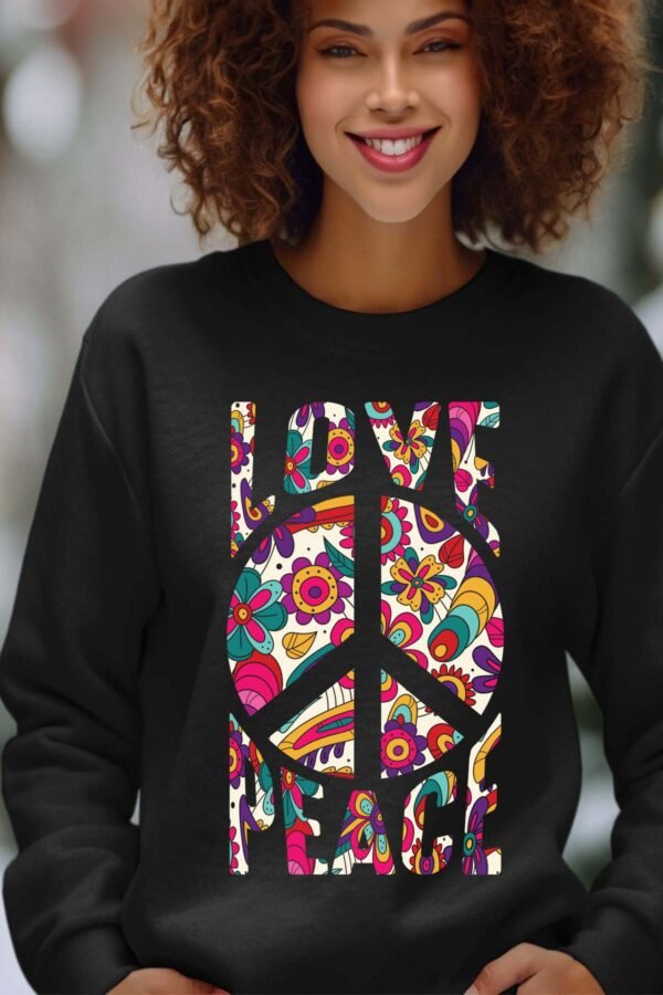 Sweat Col Rond Femme en Gros | Flower Power