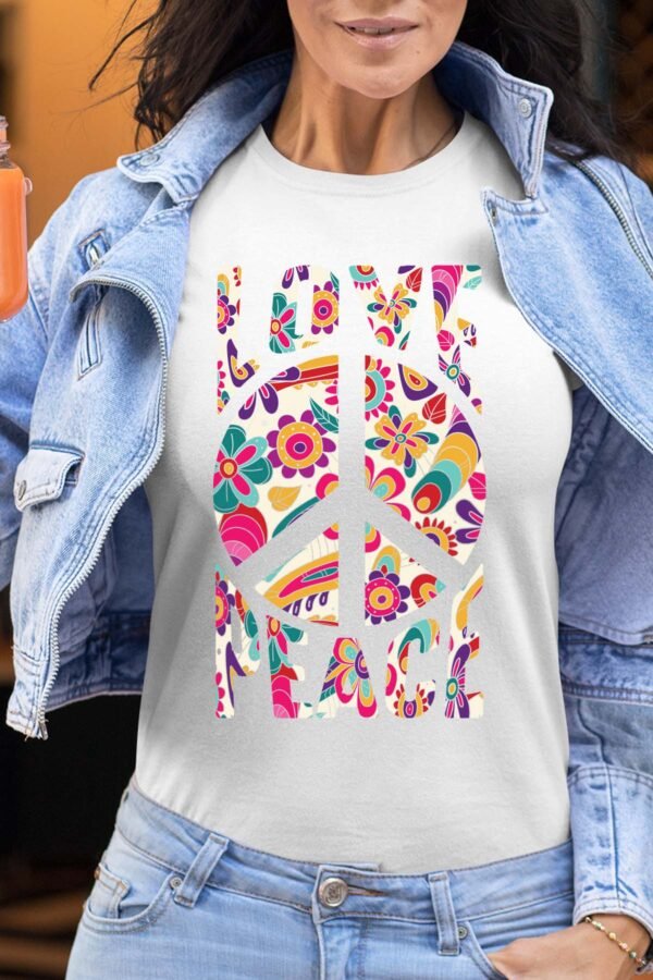 Flower Power - Tshirt Femme