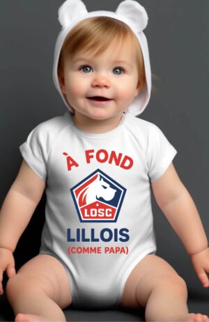 Fond Losc papa - Body bébé garçon