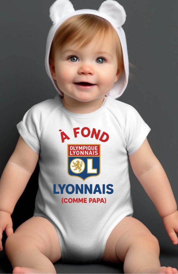 Fond lyon papa  - Body bébé garçon