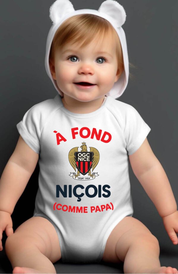 Fond nice papa - Body bébé garçon