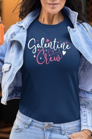 Galentine Crew – Tshirt Femme – Marine