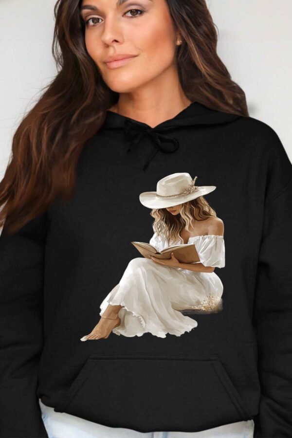 Girl read cap - Sweat Capuche Femme