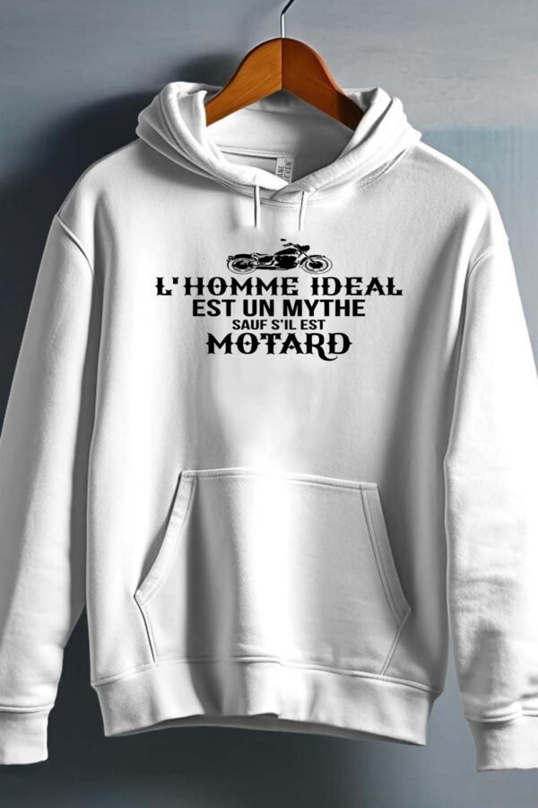 Homme idéal motard - Sweat capuche Homme
