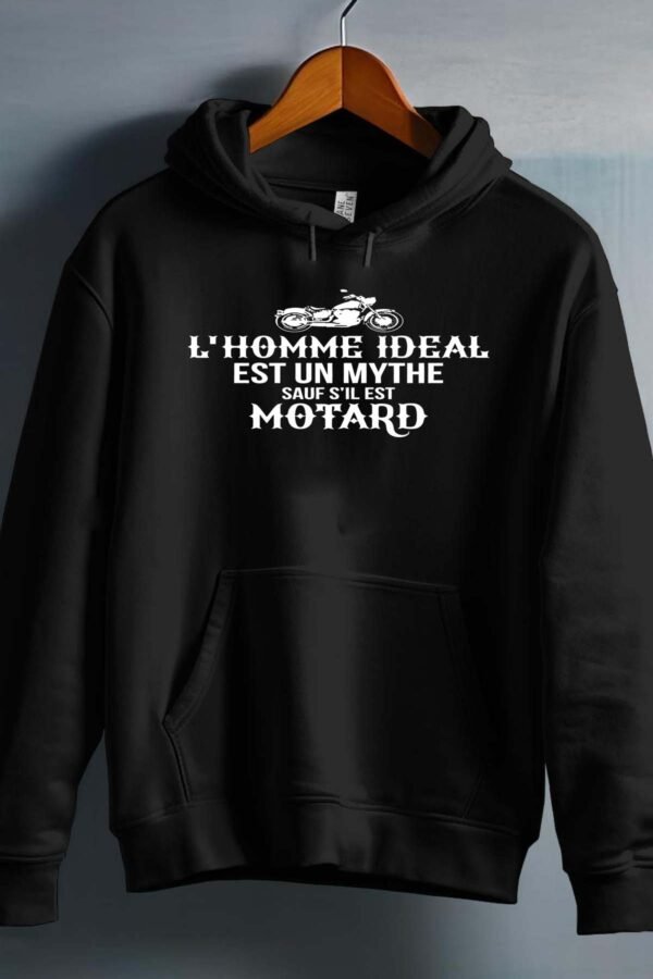 Homme idéal motard - Sweat capuche Homme