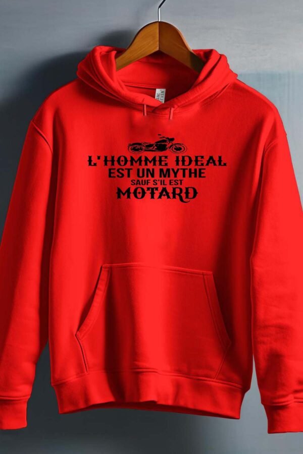 Homme idéal motard - Sweat capuche Homme