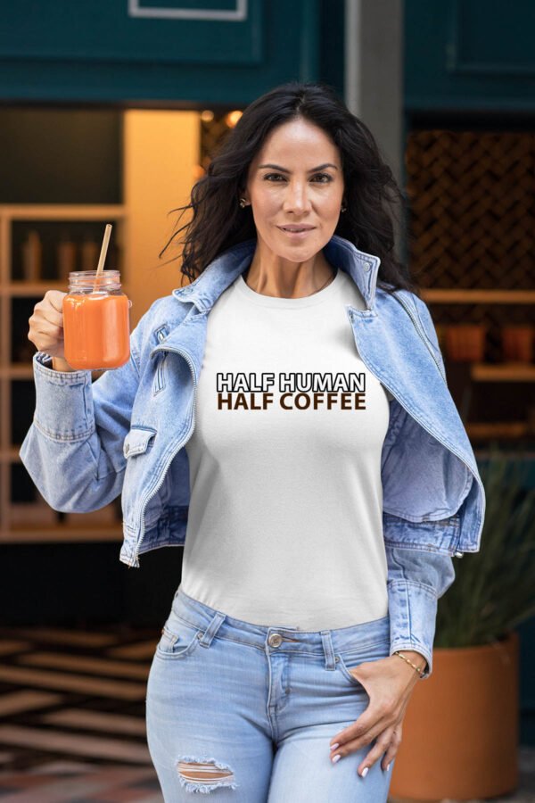 Human coffee - Tshirt Femme