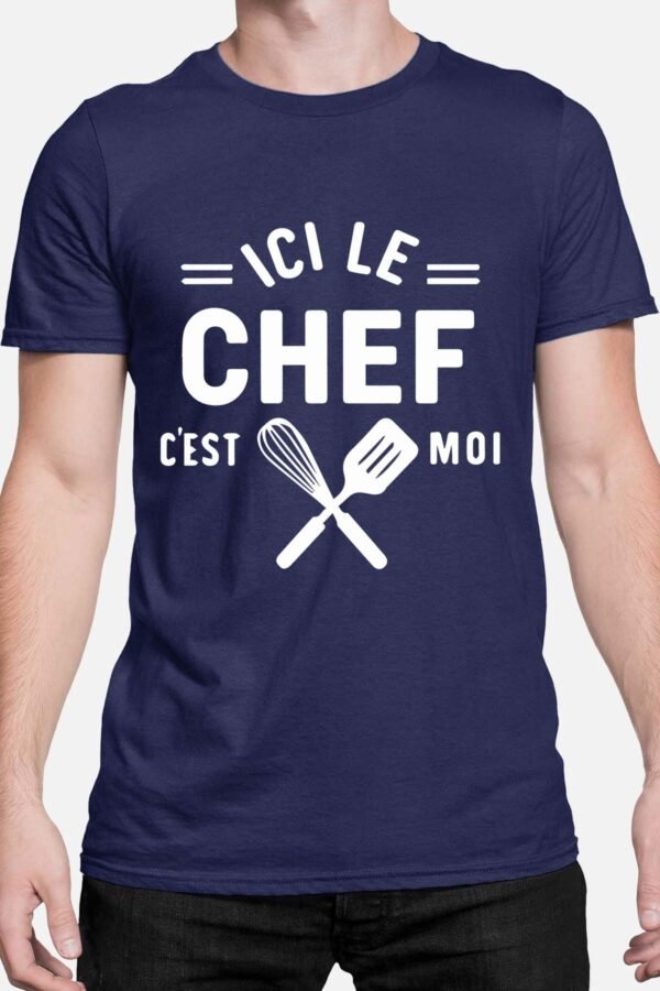 Ici chef moi - Tshirt Homme