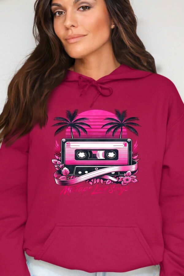 K7Mixtape - Sweat Capuche Femme