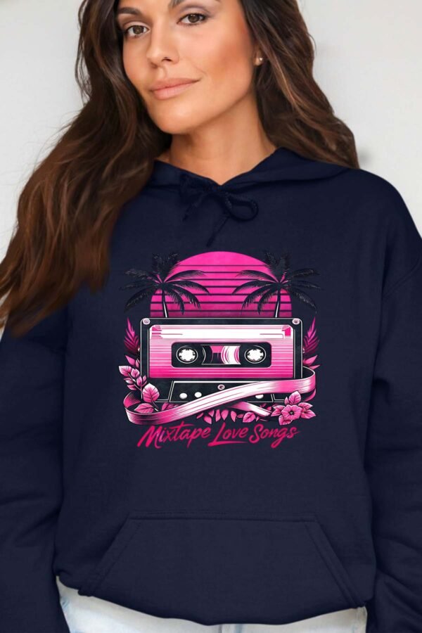 K7Mixtape - Sweat Capuche Femme