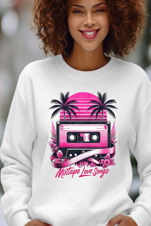 Sweat Col Rond Femme en Gros | K7Mixtape