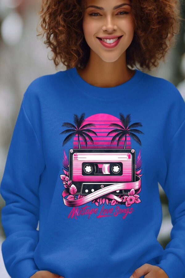 Sweat Col Rond Femme en Gros | K7Mixtape