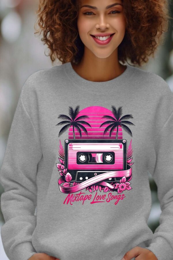 Sweat Col Rond Femme en Gros | K7Mixtape