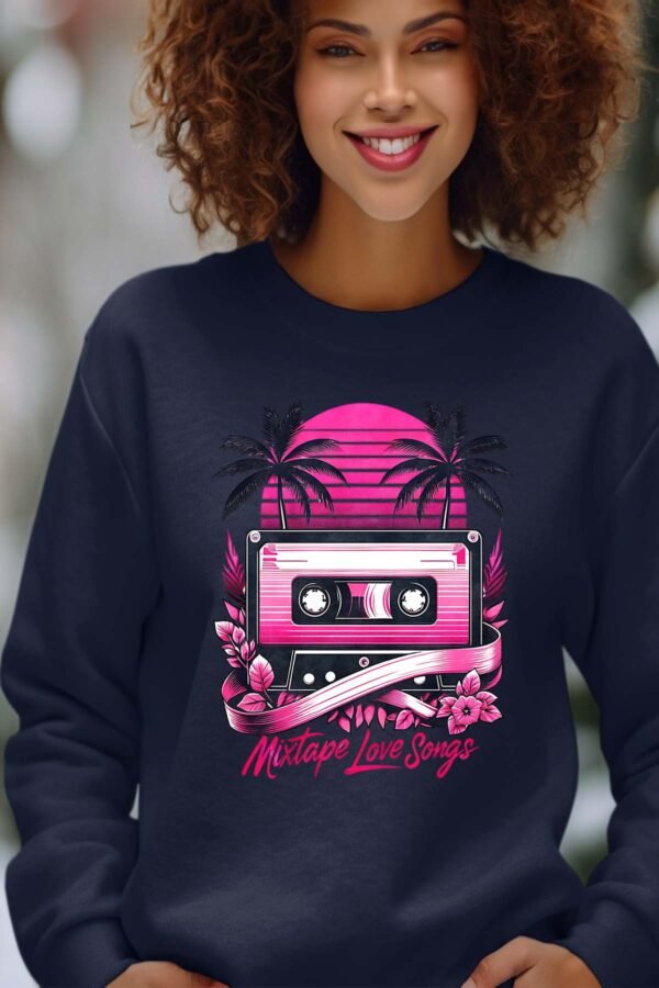 Sweat Col Rond Femme en Gros | K7Mixtape