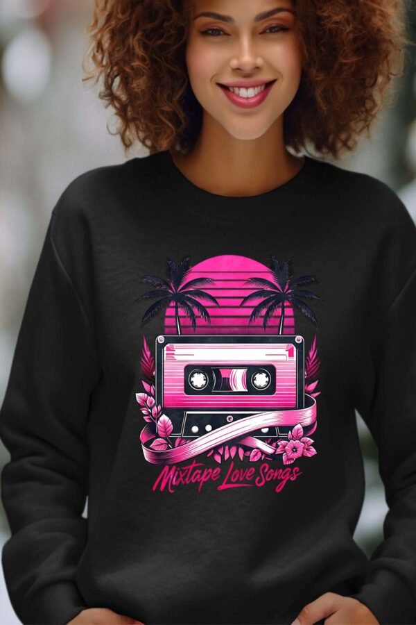 Sweat Col Rond Femme en Gros | K7Mixtape