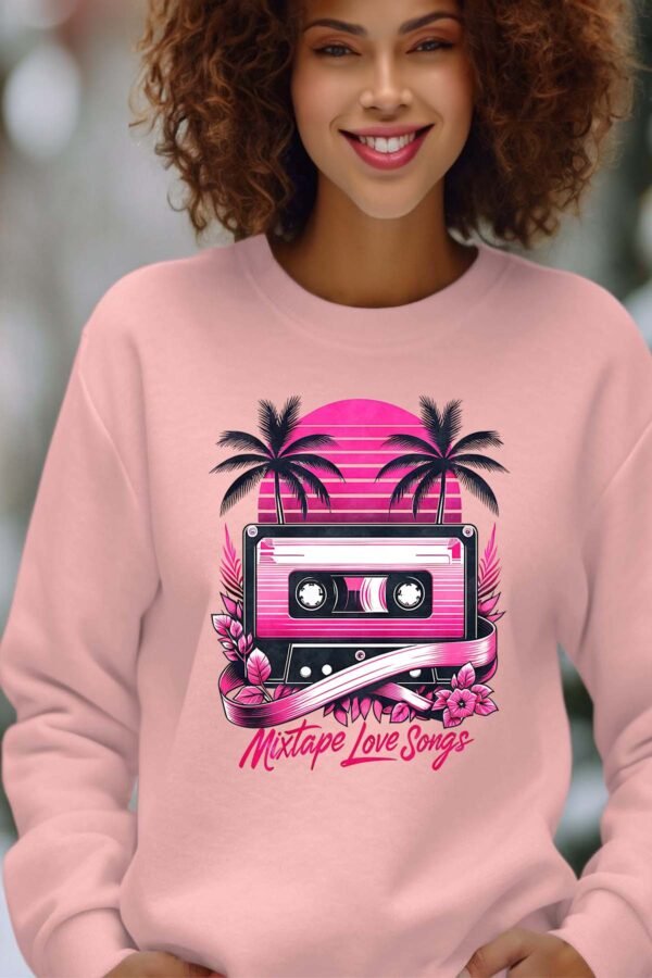 Sweat Col Rond Femme en Gros | K7Mixtape
