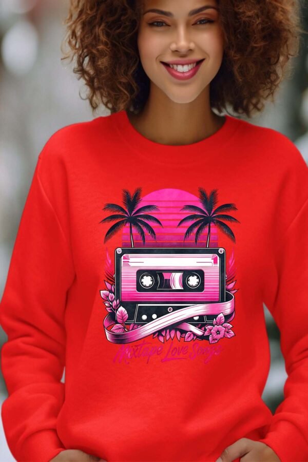 Sweat Col Rond Femme en Gros | K7Mixtape