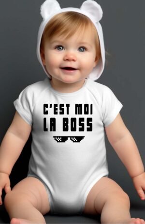 C'est moi la boss - Body Bébé Fille