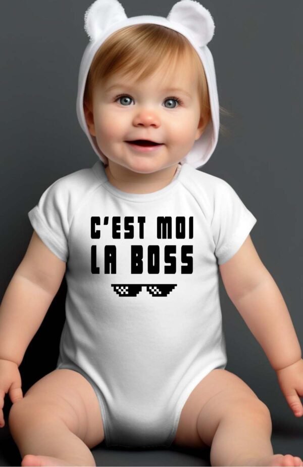 C'est moi la boss - Body Bébé Fille