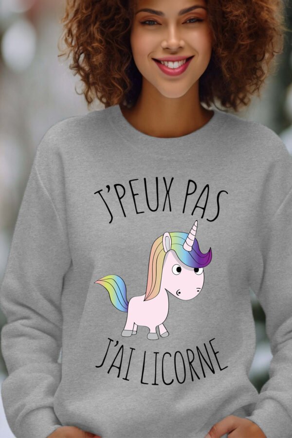 Sweat Col Rond Femme en Gros | LICORNE