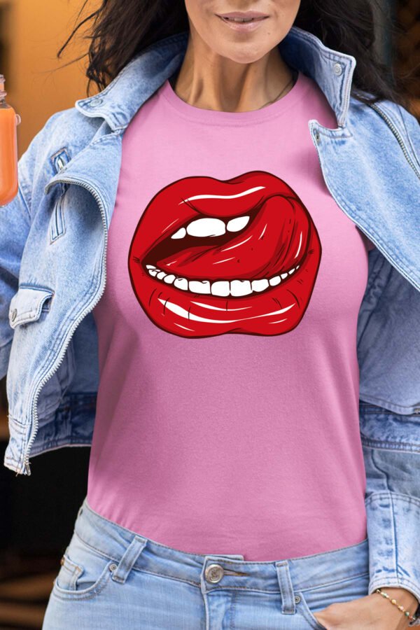 Langue - Tshirt Femme