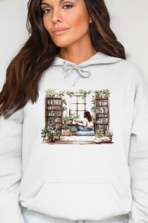Lecture femme - Sweat Capuche Femme