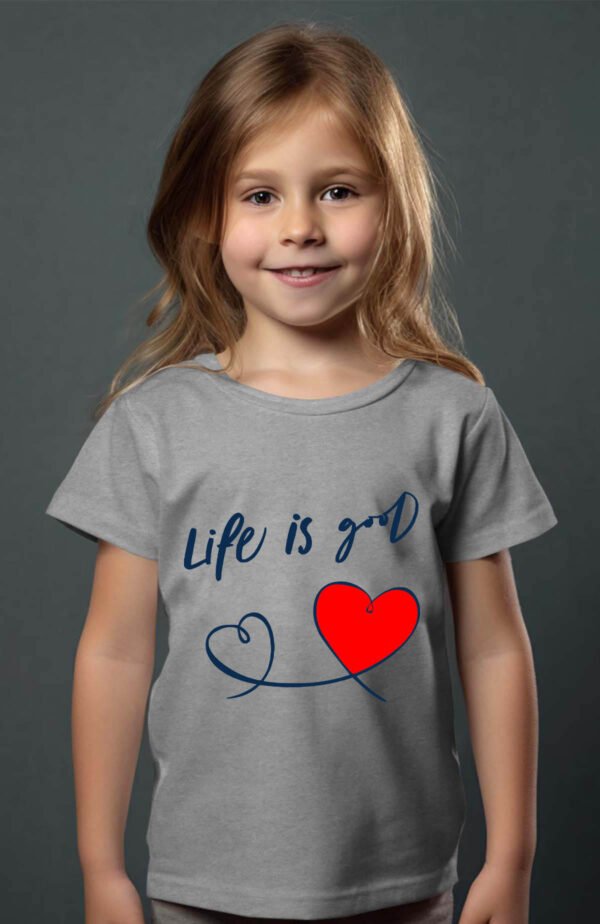 T-shirt Col Rond Fille - Life good
