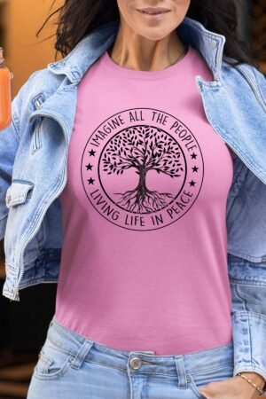Living life in peace - Tshirt Femme