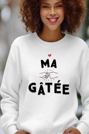 Sweat Col Rond Femme en Gros | Ma gatée