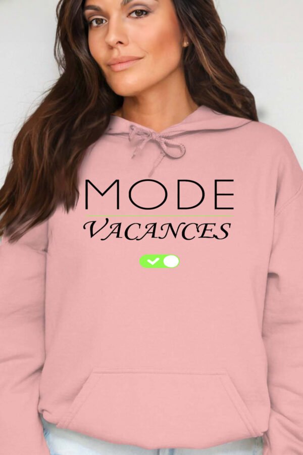 MODE VACANCES - Sweat Capuche Femme