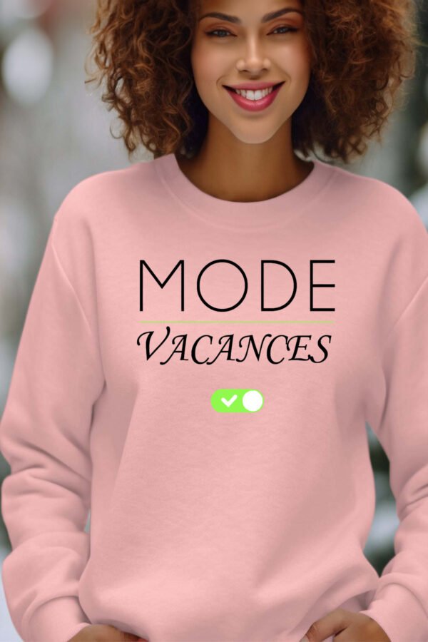 Sweat Col Rond Femme en Gros | MODE VACANCES