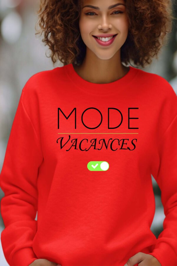 Sweat Col Rond Femme en Gros | MODE VACANCES