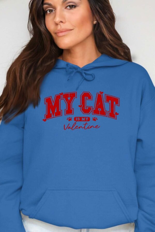 My Cat Valentine  - Sweat Capuche Femme