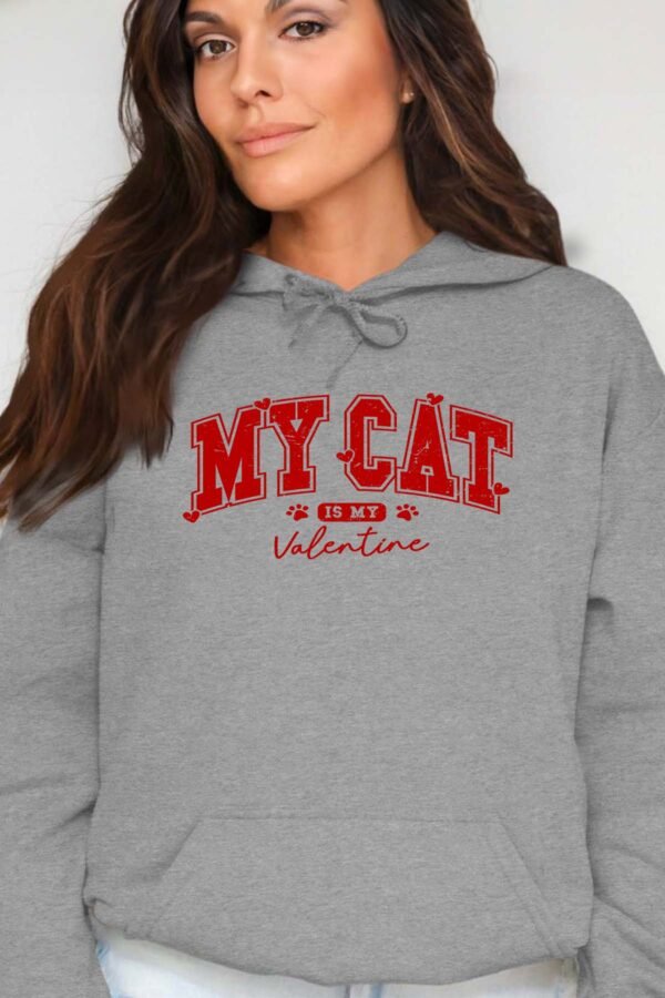 My Cat Valentine  - Sweat Capuche Femme