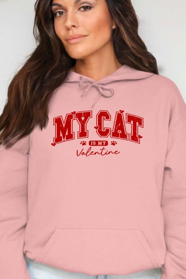 My Cat Valentine  - Sweat Capuche Femme