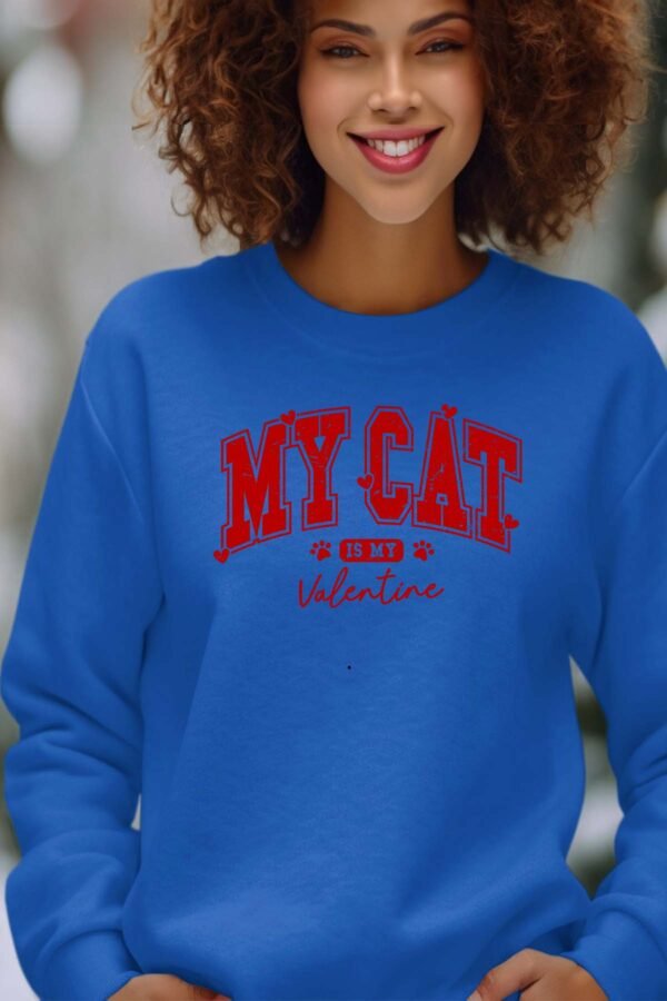 Sweat Col Rond Femme en Gros | My Cat Valentine